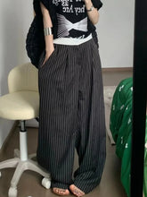 Grey Wide Leg Pants - Y2K-Inspired, Casual Loose Fit, Non-Stretch Polyester, Machine Washable for Women voguable