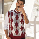 Men's Fashion Knitted Vest voguable