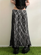 Vintage Double Layer Design Midi Skirt, Loose Skirt For Spring & Summer, Women's Clothing voguable