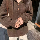 Comfortable Solid Color Polyester Pullover Sweater - Women's Casual Long Sleeve Hoodie with Drawstring, Regular Sleeve, Oversized Style, 100% Polyester, No Belt voguable
