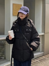 Chic Korean-Inspired Winter Coat for Women - Casual Long Sleeve, Solid Color, Polyester, Non-Stretch Fabric voguable