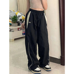 Women Baggy Harajuku Cargo Pants Streetwear Hip Hop Wide Leg Pant Parachute Sweatpants Techwear Joggers Oversized Y2K Trousers voguable