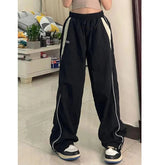 Women Baggy Harajuku Cargo Pants Streetwear Hip Hop Wide Leg Pant Parachute Sweatpants Techwear Joggers Oversized Y2K Trousers voguable