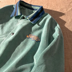 Voguable Retro POLO Collar Bat Sleeve Jacket Women Oversized Corduroy Buttons Up Outerwear New Spring Coat Harajuku Teens Clothes voguable