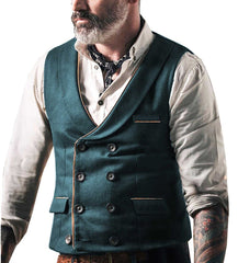 Voguable Vests Men New Arrival Dress Vests For Men Slim Fit Mens Suit Vest Male Waistcoat Gilet Casual Sleeveless Business Jacket voguable