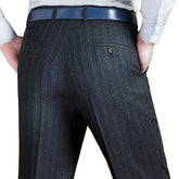 Black Suit Pant For Men Big Size 42 44 Loose Wool Men Suit Pants Classic Straight Mens Dress Pants Formal Business voguable