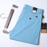 Thin Summer Plaid Pants Men Straight Korea Style Clothes Men Pants Trousers 2021 New voguable