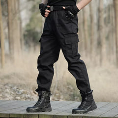 Black Military Cargo Pants Men's Check Working pantalones Tactical  Trousers Men Army Combat Airsoft Casual Pants Camo Sweatpant voguable