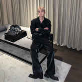 Metallic Sparkly Jacket & Pants Set mysite