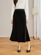 Voguable men’s fashion Long New High Waist Skirt Fishtail Long Skirt Fishtail Skirt Autumn and Winter High-End Skirt voguable