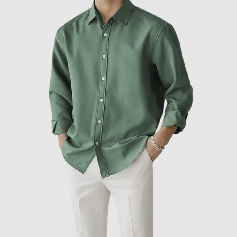 Voguable mens fashion Summer Digital Printing Solid Color Men's Clothing Beach Vacation Holiday Young Men's Fashion Shirt voguable