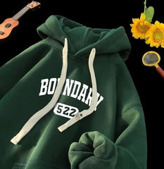 Voguable boy outfits High Quality Sweater Men's Youth Spring Junior High School Students Korean Style Trendy Hoodie American Loose Top voguable