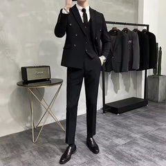 Voguable suits men Casual Suit Jacket Men's Spring and Autumn Wide Songbang Chuangwei Shoulder Pad Light Business Single Suit Jacket voguable