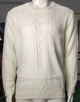 Voguable mens winter fashion Autumn and Winter New Sweater Men's Solid Color round Neck Long Sleeve Sweater plus Size Men's Clothing voguable