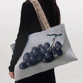 Korean Vintage Print Underarm Bag Office Lady Y2k Aesthetic Fashion Chic Handbags Japanese Casual All Match Shoulder Bags Women voguable