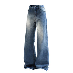 Men Loose Straight Leg Classic Vintage Jeans man Floor Length Relaxed Fit Denim Trousers Casual Streetwear Baggy Long Pants voguable