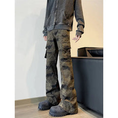 Military Tactical Cargo Pants Men Straight Leg Camouflage Outdoor Work Hiking Durable Jogger Trousers Streetwear Clothing voguable
