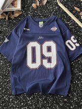 American Retro Jersey Short-sleeved T-shirt Men's Trendy Quick-drying Mesh Breathable Loose Casual V-neck Racing Suit Top Chic voguable