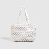 Streetwear Vintage All Match Transparent Ita Bags Casual Fashion Y2k Aesthetic Dots Underarm Bag Trendy Women Shoulder Handbags voguable