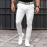 KPOP Fashion Style Harajuku Slim Fit Trousers Loose All Match Casual Pants Solid Pockets Korean Style Straight Leg Pants