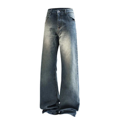 Men Loose Straight Leg Classic Vintage Jeans man Floor Length Relaxed Fit Denim Trousers Casual Streetwear Baggy Long Pants voguable