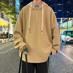 Solid Color Sweatshirt Men Harajuku Hoodies Autumn Spring Hiphop Casual Hoodie Cotton Sweatshirts Men Streetwear Clothes gotmes-shop