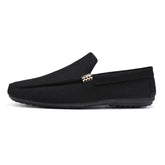 Voguable Mens Canvas Slip On Loafers Fashion Dress Driving Shoes Formal Wedding Party Casual Flats Plus Size Comfortable Office Wear voguable