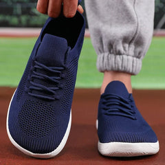 Voguable Summer Men's Casual Shoes Wide Barefoot Shoes Unisex Trail Running Non-Slip Minimalist Walking Shoes Fashionable Men's Sneakers voguable