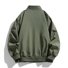 8XL  Autumn Winter Plus Size Jacket Men's Loose Fashion Coat 130kg Bomber Jacket Men Workwear Cargo Jacket High Street Outwear voguable