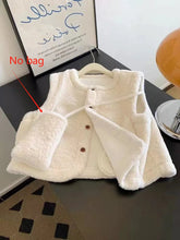 Faux Lamb Fur Vest Women Fashion Patchwork Loose Casual Camis Autumn Korean Single Breasted Sleeveless Plush Cardigan Ladies voguable