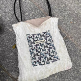 Patchwork Butterfly Luxury Design Shoulder Bags Y2k Aesthetic Fashion Chic Women Handbags All Match Vintage Casual Underarm Bag voguable