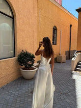 Strap Backless Lace Up Elegant Women's Long Dress Square Neck Sleeveless Solid Color Vestidos Lady Summer Solid Color Beach Robe