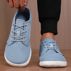 Voguable Unique Mesh Sports Shoes Flexible Wide Toe Breathable Minimalist Walking Shoes Outdoor Activities Tennis Foldable Men's Shoes voguable