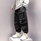 Voguable Korean Cargo Pants Men Japanese Streetwear Oversize Sweatpants Harajuku Casual Joggers Kpop Trendy Trousers Hip Hop voguable