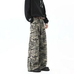 Summer Outdoor Casual Pants men Camouflage Straight Leg Breathable Comfort Travel Hiking Military Jogger Streetwear man Trousers voguable