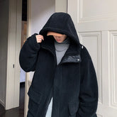 Winter Warm Coats for Men Top Grade Lamb Velvet Men's Jacket Casual Hooded Zipper Coats Fashion Warm Wool Jackets Thick Clothing gotmes-shop