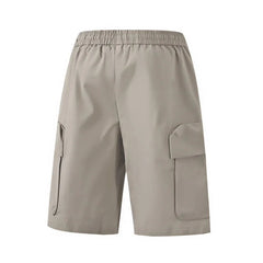 Voguable Men's Cargo Drawstring Shorts with Multi-Pockets Durable Workwear Outdoor and Casual Comfortable and Stylish, Summer Streetwear voguable