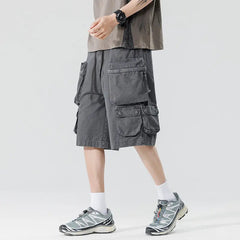 New Summer Men Cotton Cargo Shorts Men American Clothing Casual Breeche Bermuda Beach Jogger Shorts Male Hot Dropshipping voguable