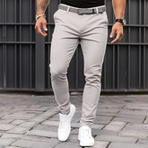 KPOP Fashion Style Harajuku Slim Fit Trousers Loose All Match Casual Pants Solid Pockets Korean Style Straight Leg Pants
