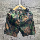 Voguable Summer Camouflage Printed Casual Shorts for Men Trendy Stylish Sporty Cropped Pants for Youth Beach Shorts Basketball Shorts Men voguable