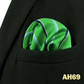 Voguable Colorful Dots Crimson Business Multicolor Pocket Square Mens Classic Suit Gift Striped Handkerchief Checkes Acceossories voguable