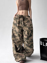 Y2K Camouflage Cargo Pant Women Streetwear Loose Hip Hop Harajuku Trousers American Vintage High Waist Summer Bf Casual Pants voguable