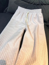 Voguable Women Pink Plaid Pants Winter Plush Sweet Preppy Loose Casual Fashion Trouser Simple Korean High Waist Straight Wide Leg Pants voguable
