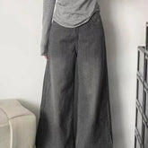 Voguable Striped Vintage Loose Jeans High Waist Streetwear Harajuku Women Casual Denim Pants American Retro Fall Winter Wide Leg Trouser voguable