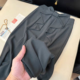 Voguable Streetwear Black Wide Leg Pants Women Fashion Bow Baggy Suit Pants Summer Ladies Korean High Waist Casual Straight Trousers New voguable
