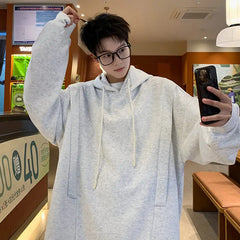 Personalized Casual Hoodies High Quality Men's Spring New Long Sleeve Hooded Sweatshirt Fashion All-match Male Outfit Sportwear