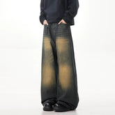 Big boy Jeans for Men Streetwear Baggy Jeans Washed Denim Leisure Simple Dime Pants straight Women Jeans Mujer Hot traf jean voguable