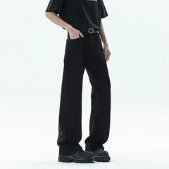 Mens Classic Straight Leg Solid Jeans Trending Best Selling Comfort Fit Casual Vintage Denim Trousers Fashion Wholesale white voguable