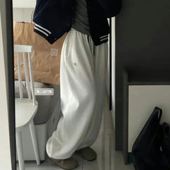 Winter Fleece Harem Pants for Women Y2K High Waist Oversized Loose Sweatpants Fashion Streetwear All-Match Drawstring Trousers voguable