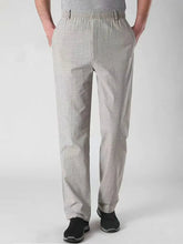 Voguable Summer Linen Men Casual Pants Work Wear Office Thin Golf Straight Long Formal Suit Trousers Plus Size 5xl New voguable